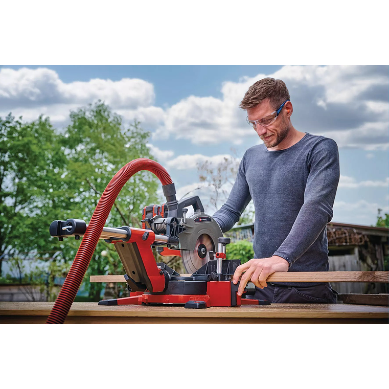 Serra de meia esquadria telescópica sem fio TE-SM 36/10 L Li-Solo EXPERT EINHELL  10