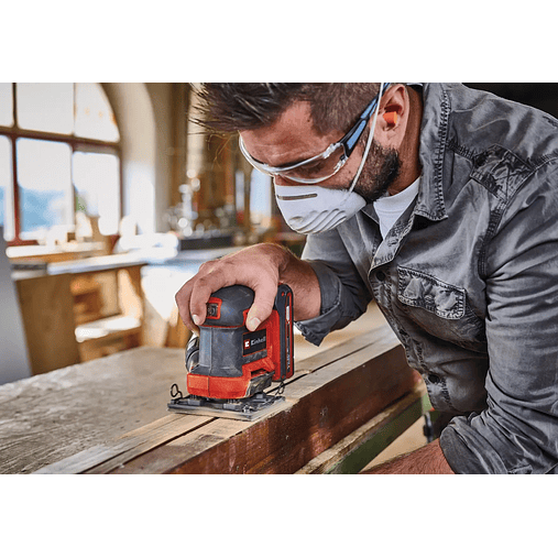 Lixadora de rolos sem fio TE-OS 18/113 3X Li - Solo EXPERT EINHELL  8