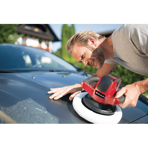 Máquina de polir para automóvel sem fio CE-CB 18/254 Li-Solo EXPERT EINHELL  5
