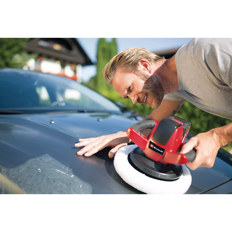 Máquina de polir para automóvel sem fio CE-CB 18/254 Li-Solo EXPERT EINHELL  5