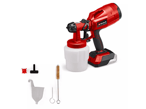 Sistema de pulverização de tinta (pistola de pulv.) sem fio TC-SY 18/60 Li-Solo CLASSIC EINHELL 