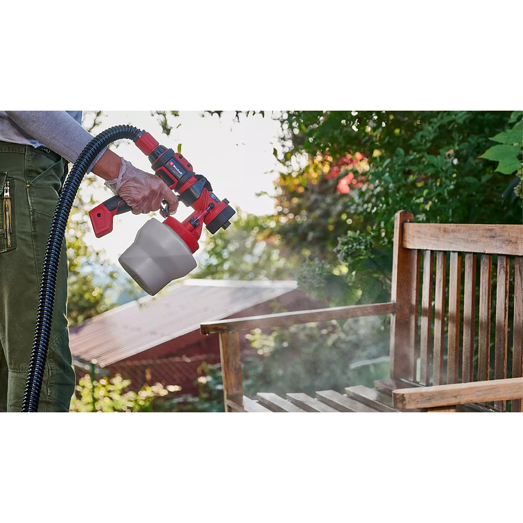 Acessório de pulverização de tinta Paint Spray Attachment, 1200 ml Cup EINHELL  2