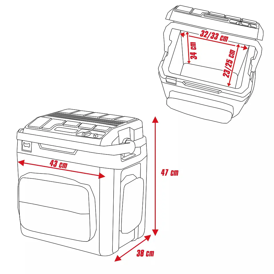 Frigorífico portátil sem fio TE-COL 18/27 Li-Solo EXPERT EINHELL  3
