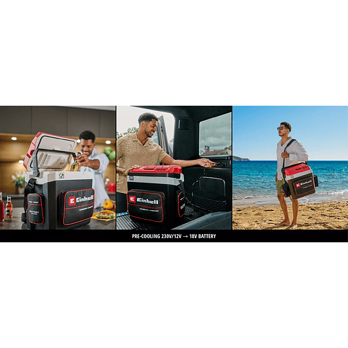 Frigorífico portátil sem fio TE-COL 18/27 Li-Solo EXPERT EINHELL  9