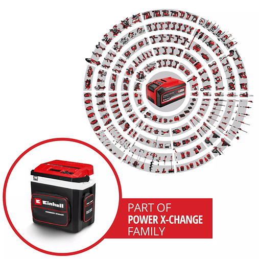 Frigorífico portátil sem fio TE-COL 18/27 Li-Solo EXPERT EINHELL  12