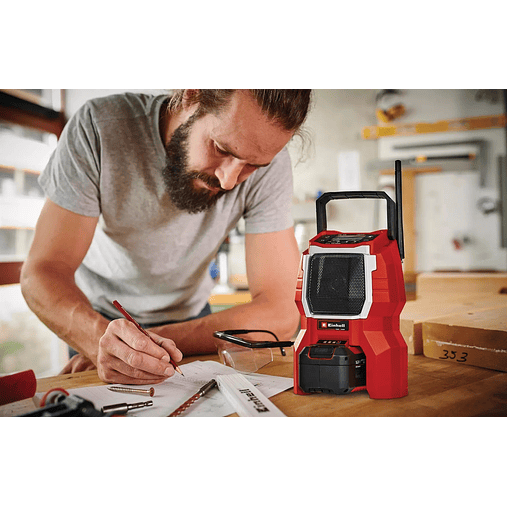 Rádio sem fio TC-RA 18 Li BT - Solo CLASIC EINHELL  2