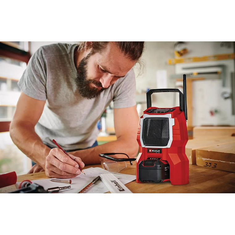 Rádio sem fio TC-RA 18 Li BT - Solo CLASIC EINHELL  2