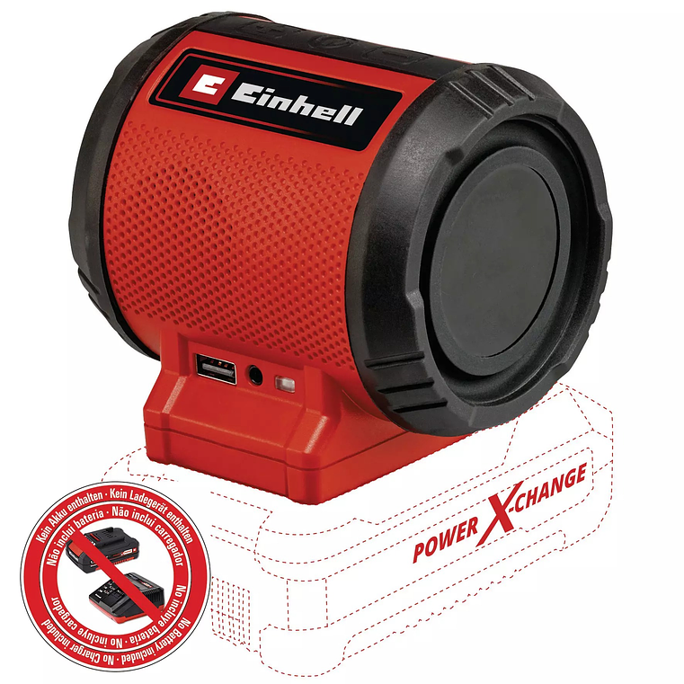 Altifalante sem fio TC-SR 18 Li BT - Solo CLASSIC EINHELL  1