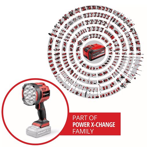 Lanterna sem fio TE-CL 18/2500 Li - Solo EXPERT EINHELL  3