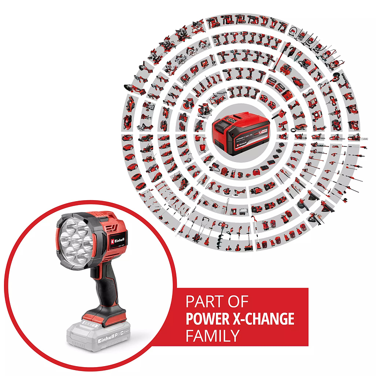 Lanterna sem fio TE-CL 18/2500 Li - Solo EXPERT EINHELL  3