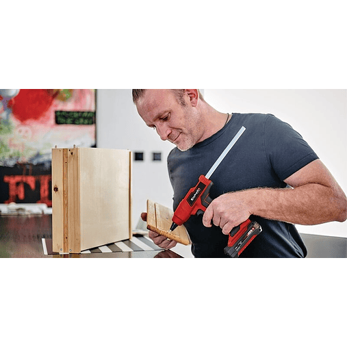 Pistola de cola quente sem fio TE-CG 18 Li - Solo EXPERT EINHELL  8