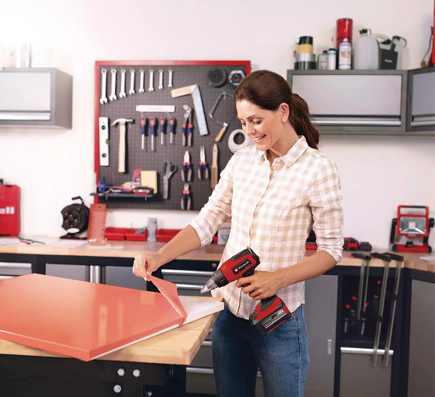 Pistola de ar quente sem fio TE-HA 18 Li - Solo EXPERT EINHELL  8