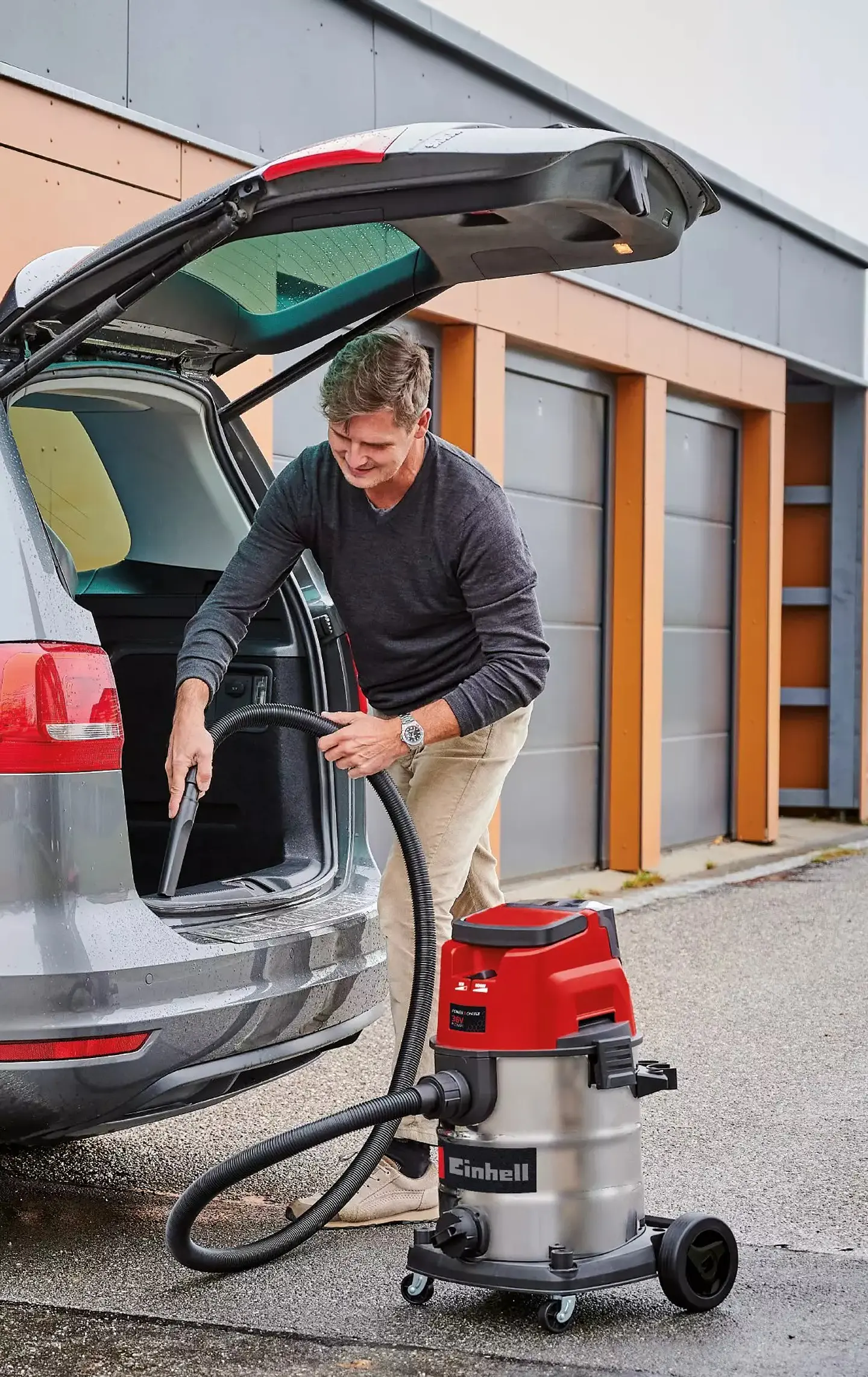 Aspirador de seco / húmido sem fio TE-VC 36/25 Li S-Solo EXPERT EINHELL 8