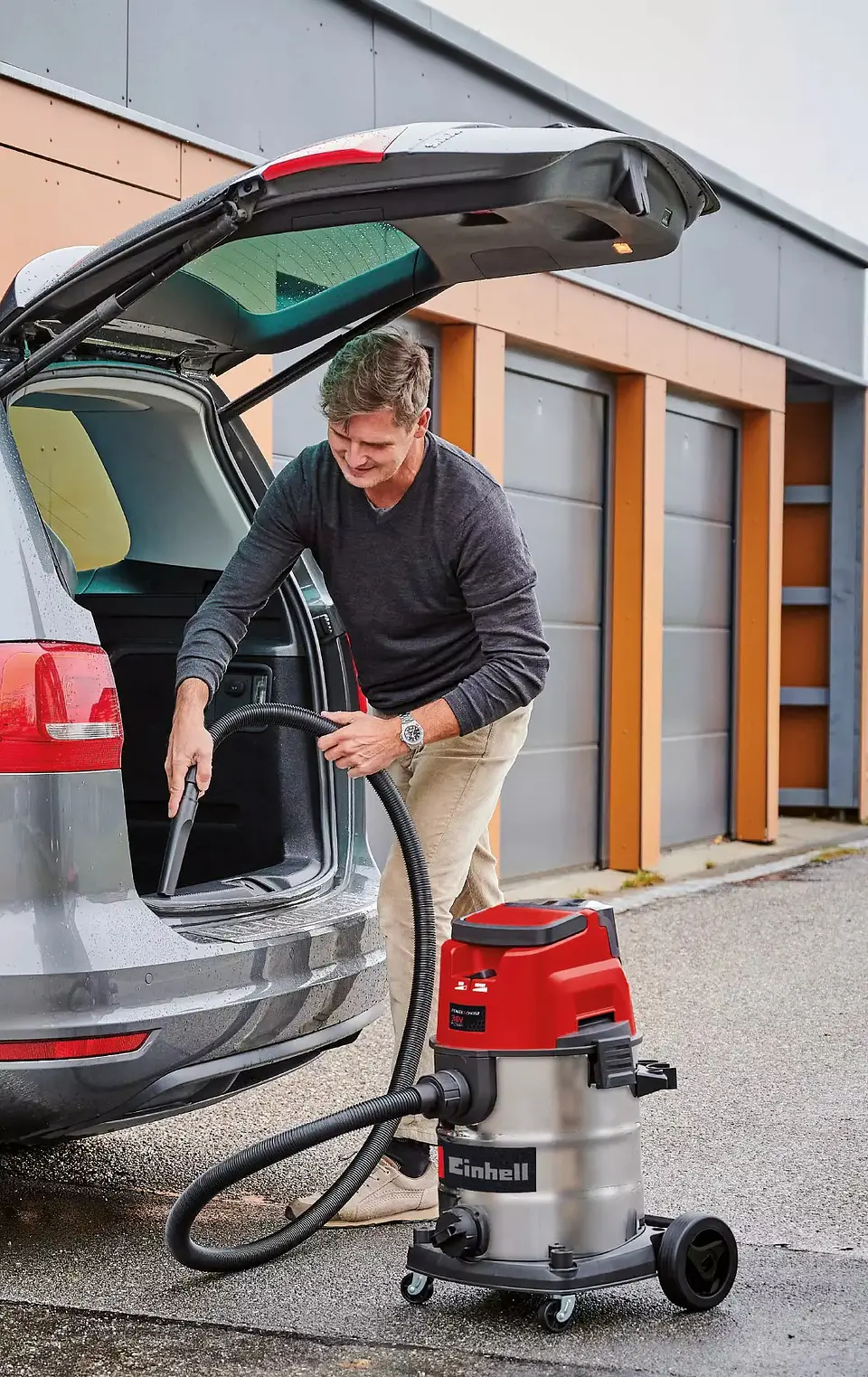 Aspirador de seco / húmido sem fio TE-VC 36/25 Li S-Solo EXPERT EINHELL 8