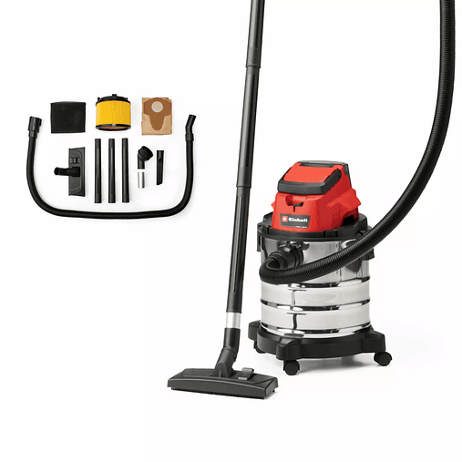 Aspirador de sólidos e líquidos sem fio TC-VC 18/20 Li S-Solo CLASSIC EINHELL  1