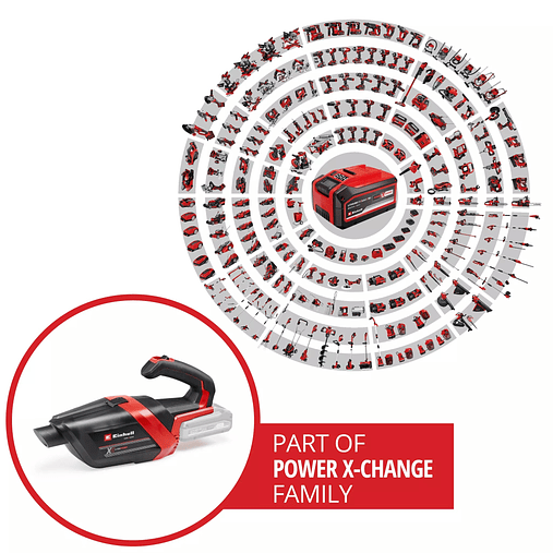 Aspirador sem fio TE-HV 18/06 Li - Solo EXPERT EINHELL  6