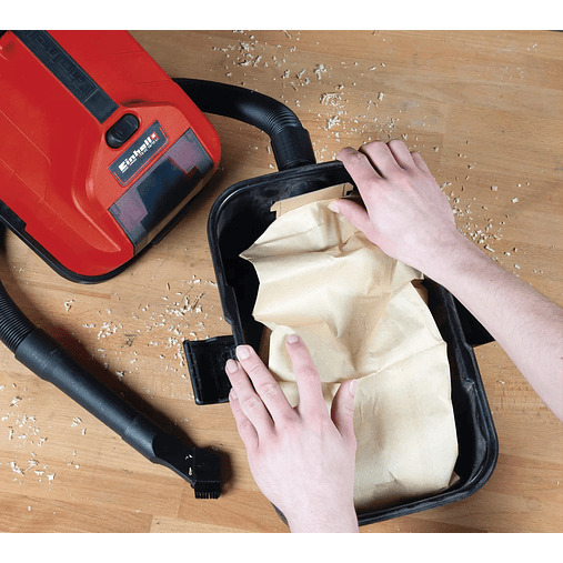 Acessório para Aspirador de Seco / Húmido Saco de Filtro de Pó de 10 L, 5 unidades EINHELL  2