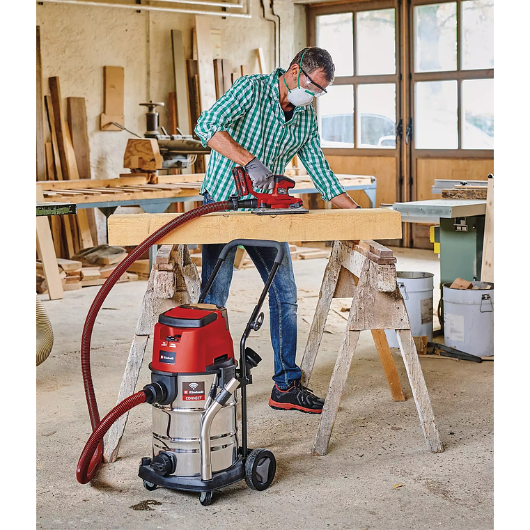 Aspirador de sólidos e líquidos sem fio TP-VC 36/30 S Auto-Solo PROFESSIONAL EINHELL  7