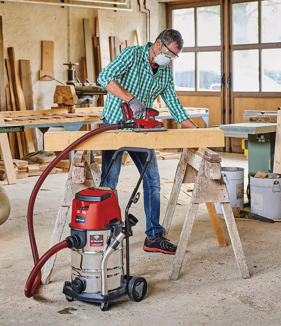 Aspirador de sólidos e líquidos sem fio TP-VC 36/30 S Auto-Solo PROFESSIONAL EINHELL  7