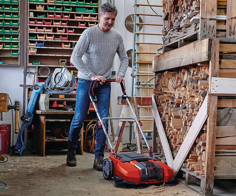 Máquina de varrer sem fio TE-SW 18/610 Li-Solo EXPERT EINHELL 6