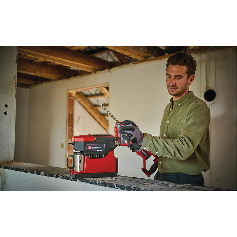 Máquina de Café sem fio TE-CF 18 Li-Solo EXPERT EINHELL  9