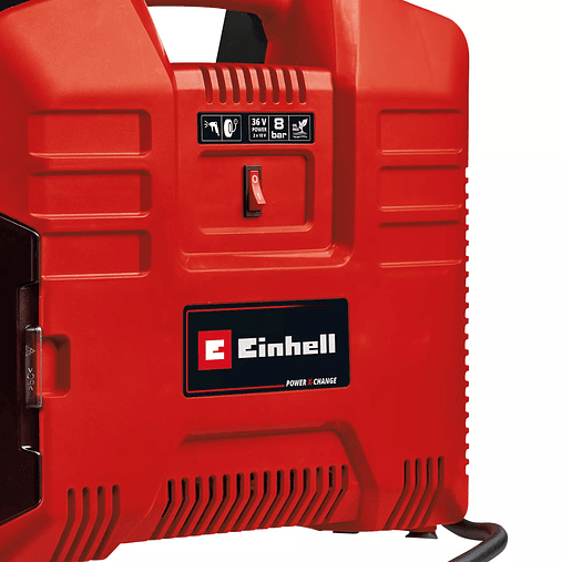 Compressor sem fio portátil sem fio TE-AC 36/8 Li OF Set-Solo EXPERT EINHELL  4