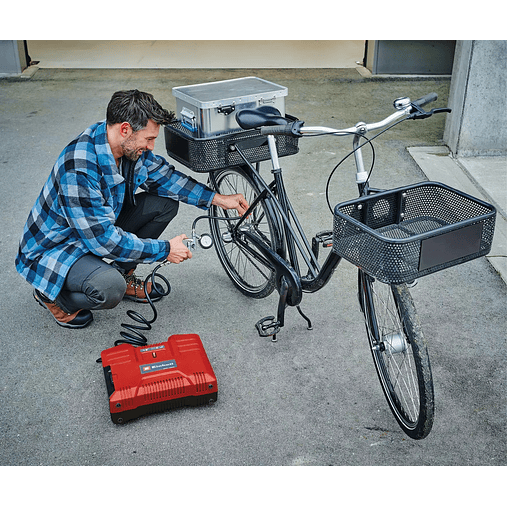 Compressor sem fio portátil sem fio TE-AC 36/8 Li OF Set-Solo EXPERT EINHELL  7