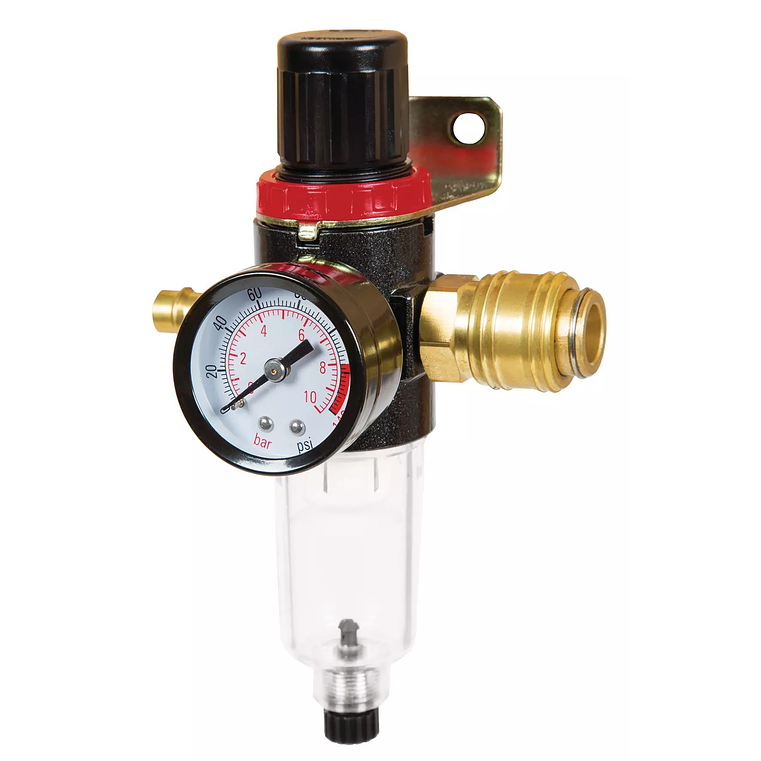 Acessório para Compressor de Ar Regulador de Filtro de Ar, R 1/4