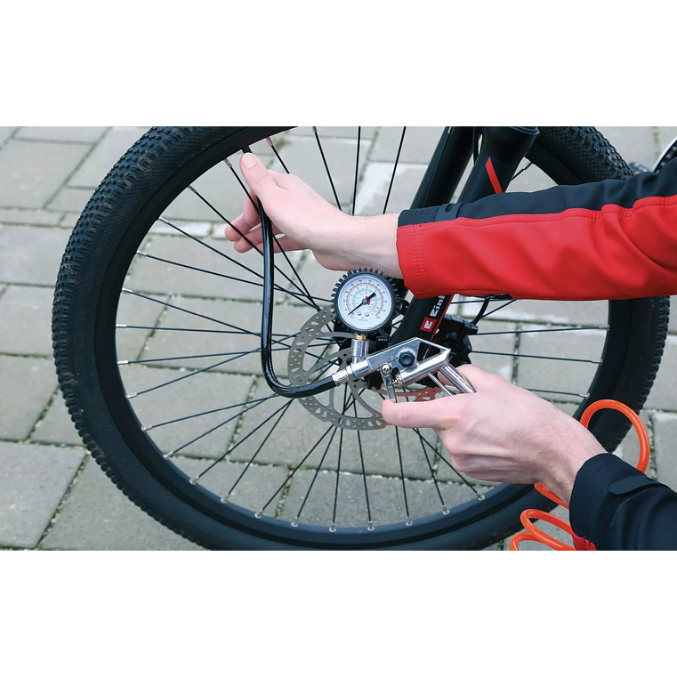 Acessório para Compressor de Ar Medidor de Pressão de Pneus EINHELL  2