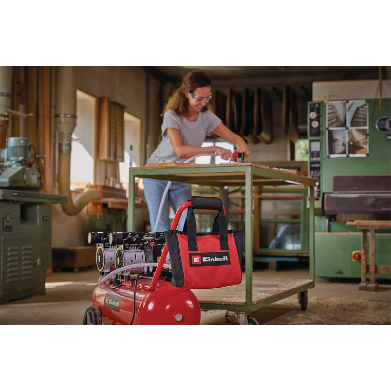 Conjunto de Acessórios de Ar Comprimido para Ferramentas Pneumáticas, 15 peças, com Saco EINHELL  2