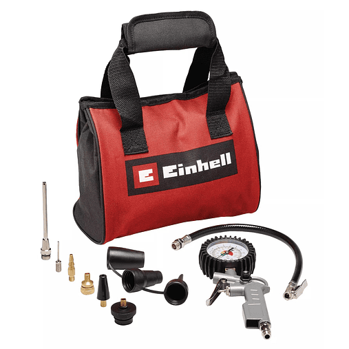 Conjunto de acessórios de ar comprimido 10-pc. Air Tool Accessory Set with Bag EINHELL  1