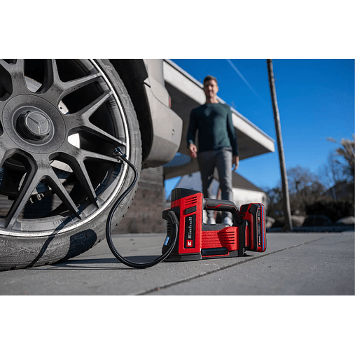 Compressor para carro sem fio CE-CC 18/23 D Li-Solo EXPERT EINHELL  6