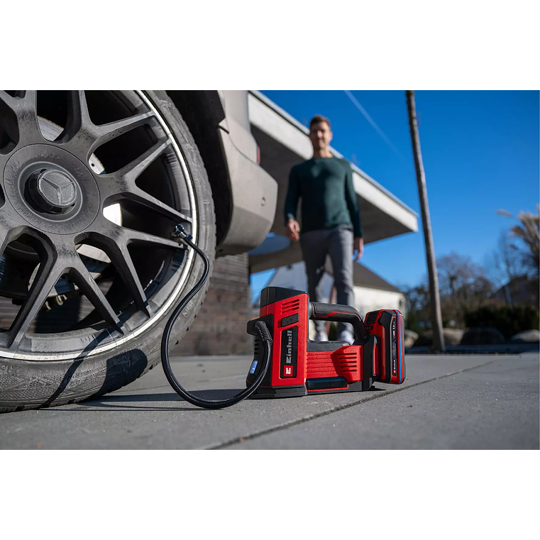 Compressor para carro sem fio CE-CC 18/23 D Li-Solo EXPERT EINHELL  6