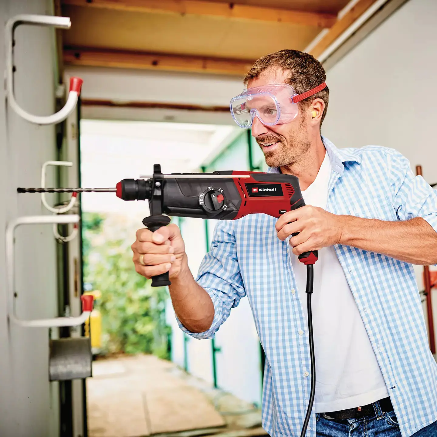 Martelo perfurador SDS-plus TE-RH 950 5F EXPERT EINHELL 7