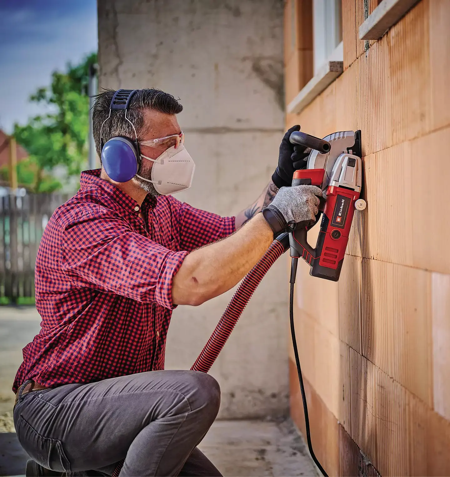 Fresa de ranhurar muro TE-MA 1500 EXPERT EINHELL  8