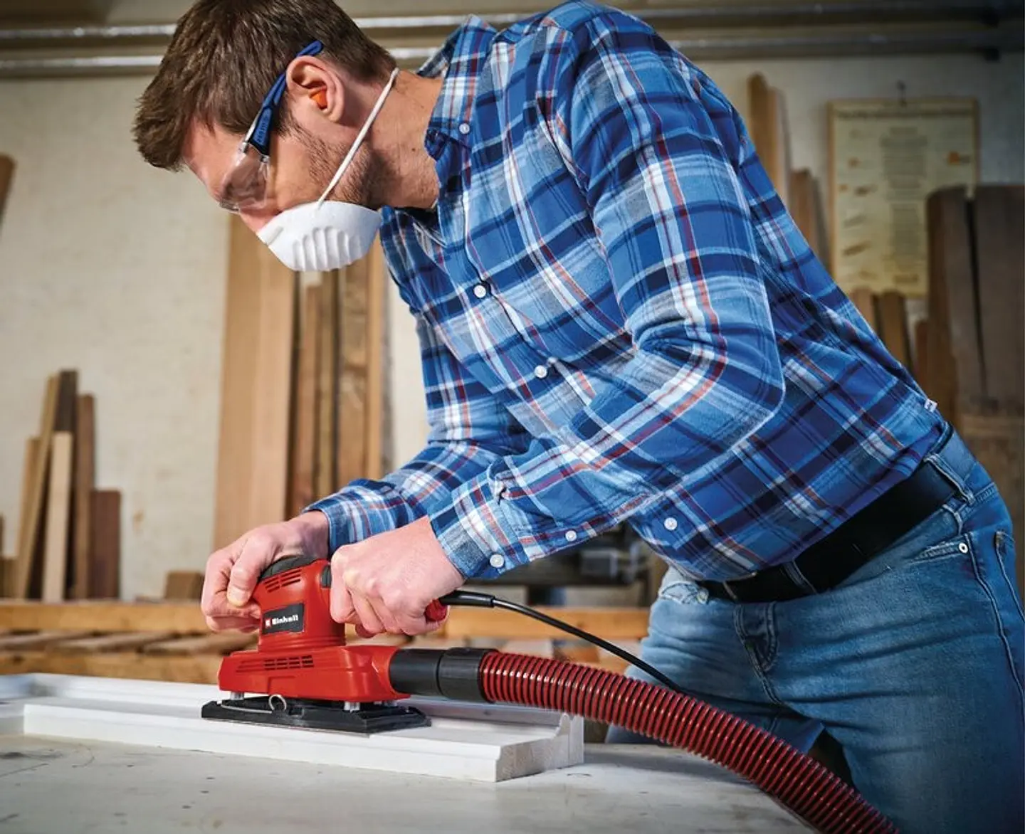 Lixadora de acabamento TC-OS 1520 CLASSIC EINHELL  6