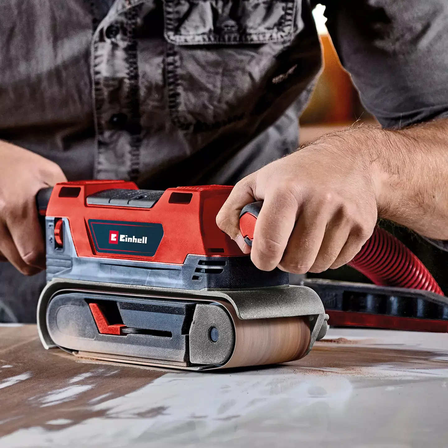 Lixadora de cinta TE-BS 850 E EXPERT EINHELL  6