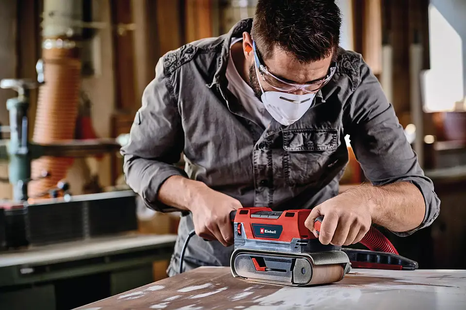 Lixadora de cinta TE-BS 850 E EXPERT EINHELL  7