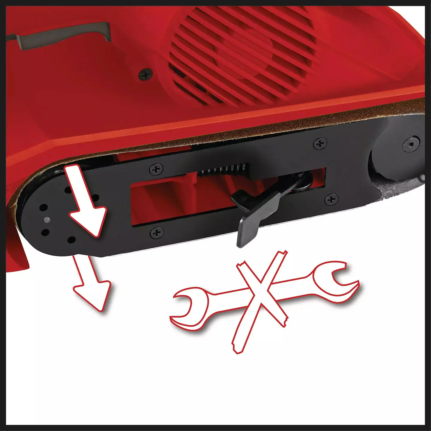 Lixadora de cinta TC-BS 8038 CLASSIC EINHELL  3