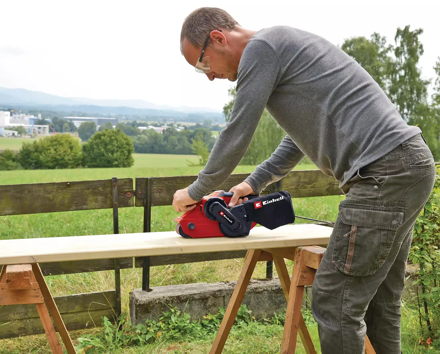 Lixadora de cinta TC-BS 8038 CLASSIC EINHELL  6