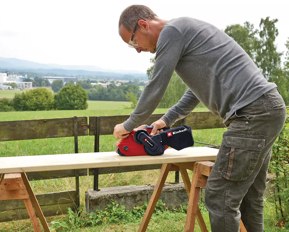 Lixadora de cinta TC-BS 8038 CLASSIC EINHELL  6