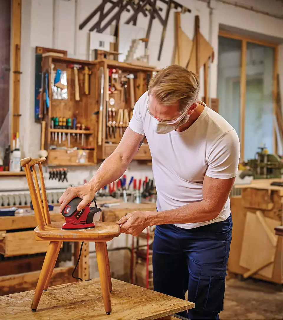 Lixadora multifunções TE-OS 1320 EXPERT EINHELL  5