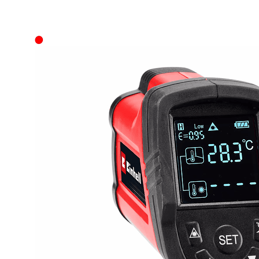 Termómetro de infravermelhos TC-IT 550 CLASSIC EINHELL  3