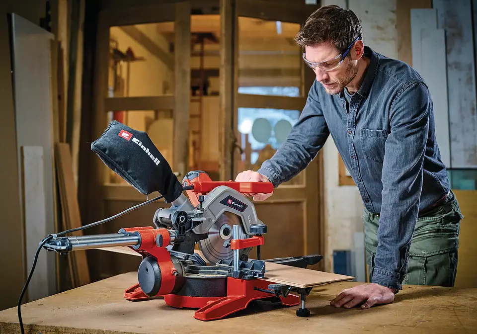 Serra de Esquadria Telescópica TE-SM 8 L Dual ⌀216 mm EXPERT EINHELL  6