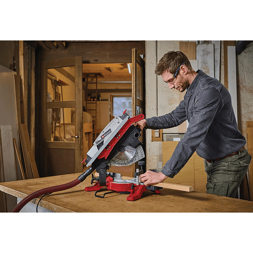 Serra de meia esquadria com mesa TE-MS 216 T EXPERT EINHELL  4