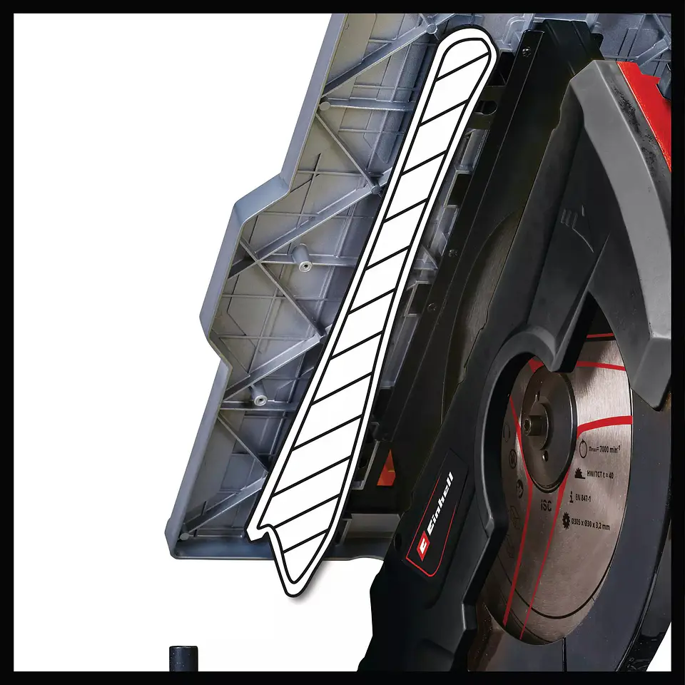 Serra de meia esquadria com mesa TC-MS 3017 Ø305 mm T CLASSIC EINHELL  4