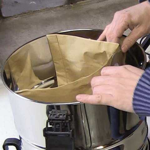 Acessório para Aspirador de Seco / Húmido Saco de Filtro de Pó de 15 L, 5 unidades EINHELL