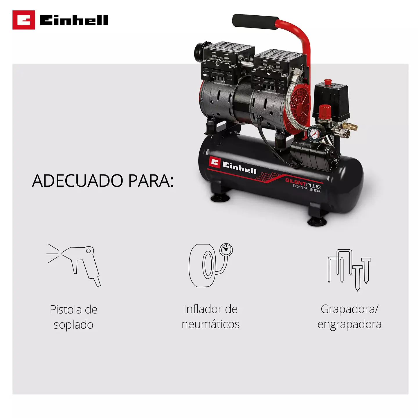Compressor de Ar TE-AC 110/6 Silent Plus EXPERT EINHELL  3