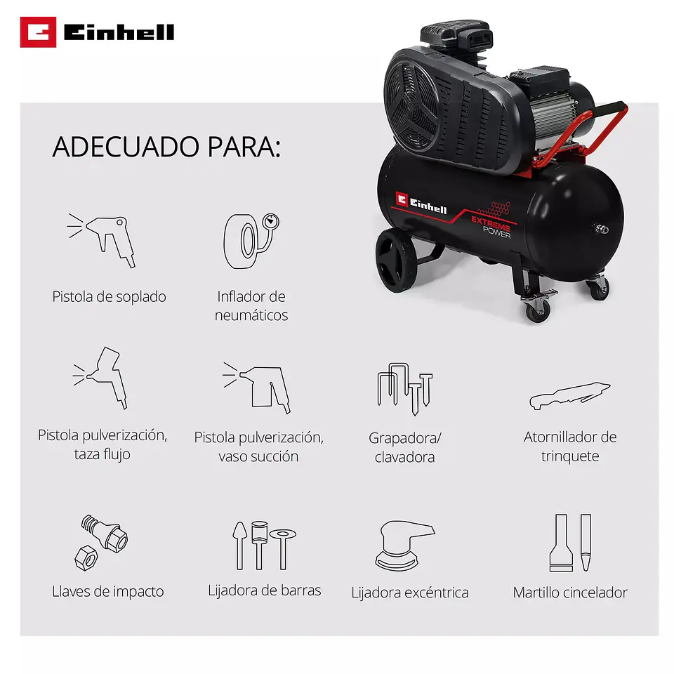 Compressor de Ar TE-AC 430/50/10 EXPERT EINHELL  4