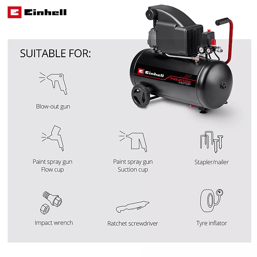 Compressor TC-AC 270/50/10 CLASSIC EINHELL  5